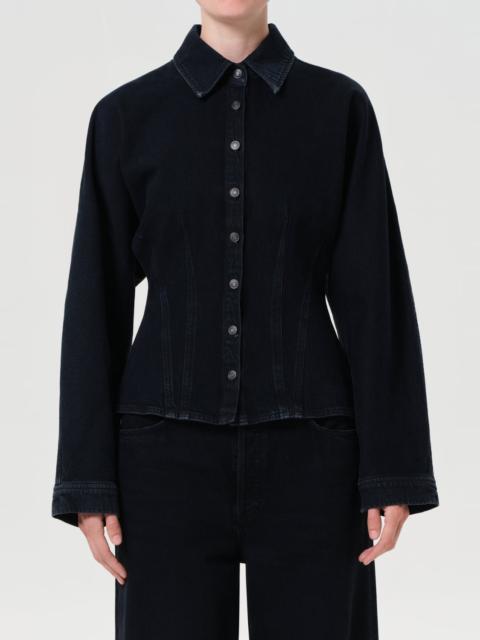 AGOLDE DEVON SHIRT IN ILLUSION