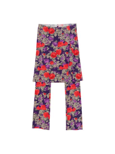 Acne Studios Acne Studios Purple Trousers - Straight Trousers Women