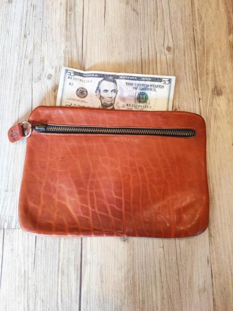 Other Designers Maxim Sharov - Boiled leather clutch.Like Guidi or Paul Harnden
