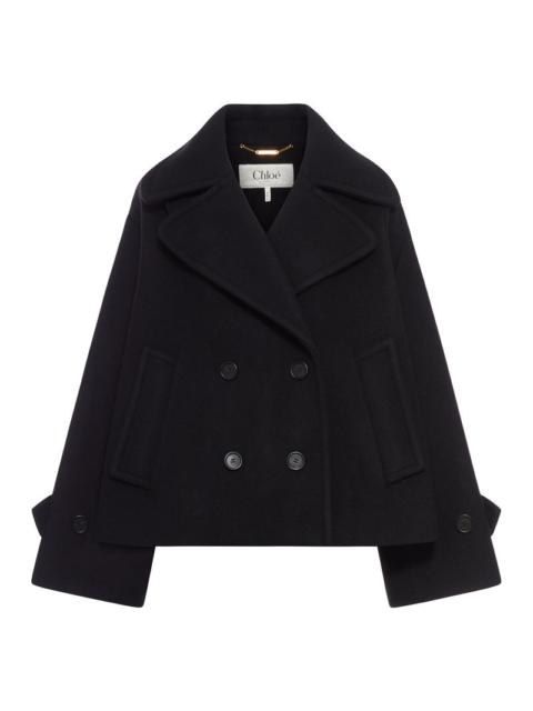 Chloé Chloe` Women Oversized Short Wool Coat