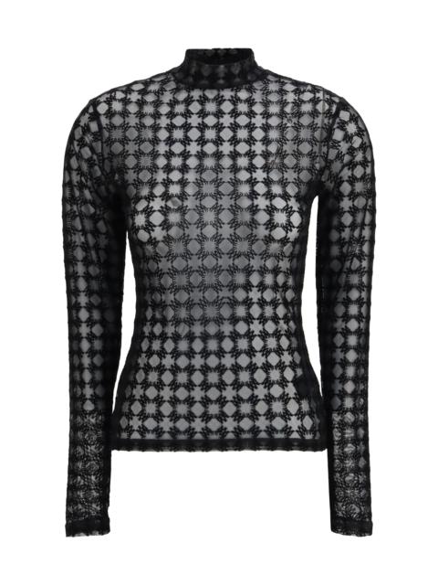 AMIRI Amiri Women Semi-Transparent Top