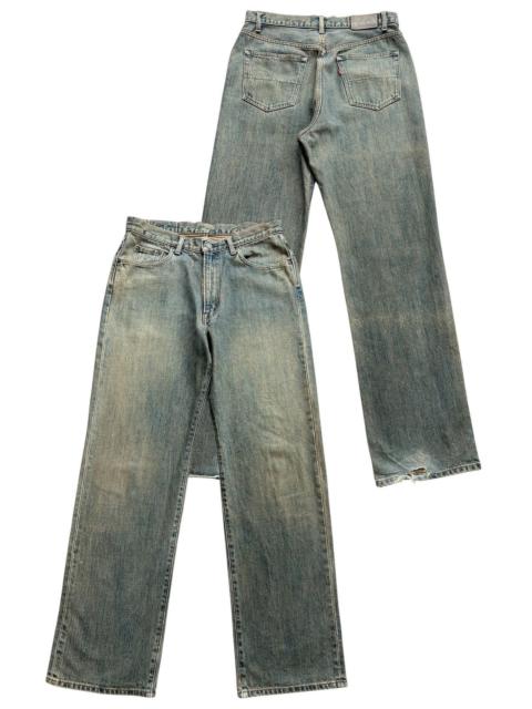 Other Designers Vintage 90s Gold Rush Wide Mudwash Loose Denim Jeans 33x33