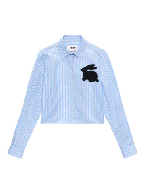 MSGM Rabbits Stripes Shirt