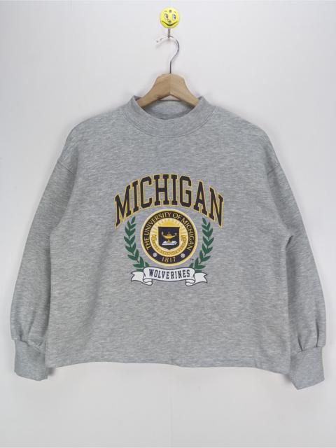 Other Designers Japanese Brand - Steals🔥Cropped Sweatshirt University of Michigan