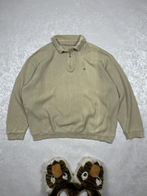 Archive Pierre Balmain Paris 1/4 Half Zip Sweater