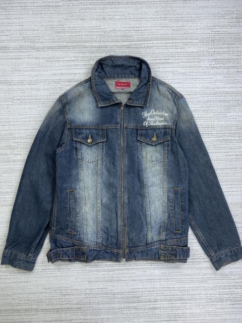 Other Designers Hysteric Glamour × Japanese Brand × Vintage - Vintage Anti Label Acid Wash Trucker Jacket Denim