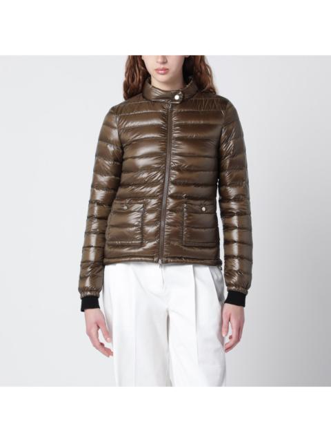 Herno Herno Military Green Ultralight Nylon Bomber Jacket Women