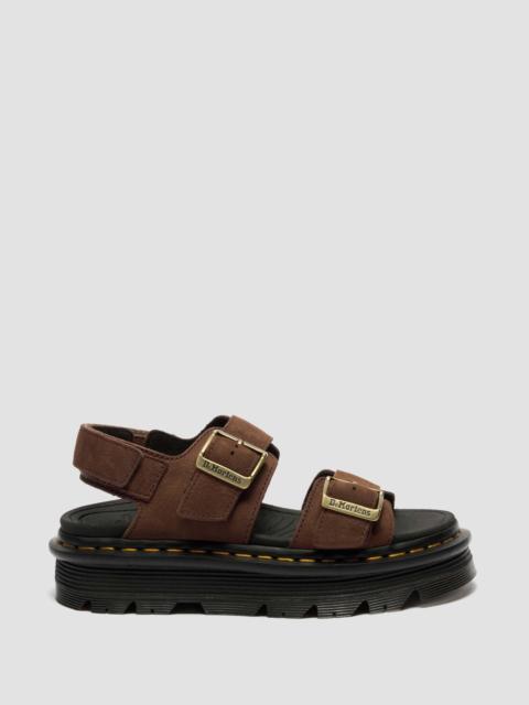 Dr. Martens Zebzag Sandal Nubuck Platform Sandals