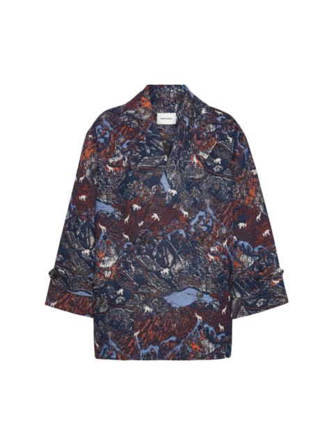 HENRIK VIBSKOV DIMOUT COAT - GOBELIN GOATS