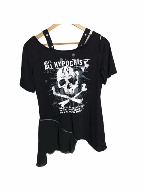 Japanese Brand - Kill all hypocrisy punk shirt