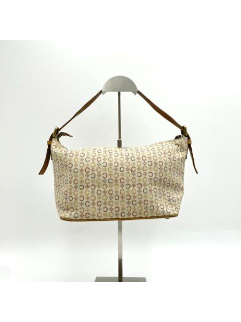 Celine C Macadam Fabric Shoulder Bag
