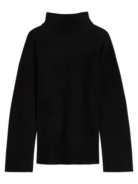 TOTEME Toteme Slit Sleeve Ribbed Knit Jumper