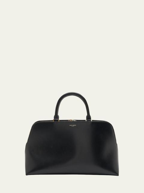 SAINT LAURENT Sac de Jour Leather Duffel Bag