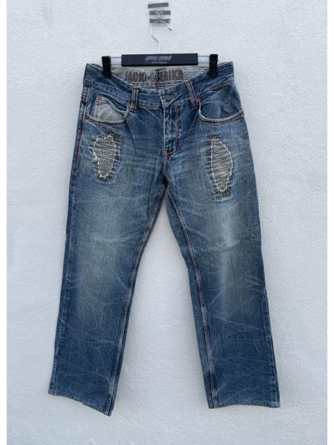Other Designers Distressed Denim - Very Rare Japan Brand Jack Serika Distressed Denim Jeans