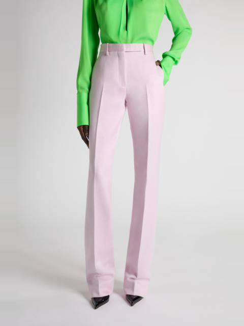 TOM FORD TOM FORD Duchesse Satin Trousers in Orchid Pink at Nordstrom
