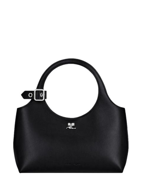 courrèges HOLY DAY MINI LEATHER BAG