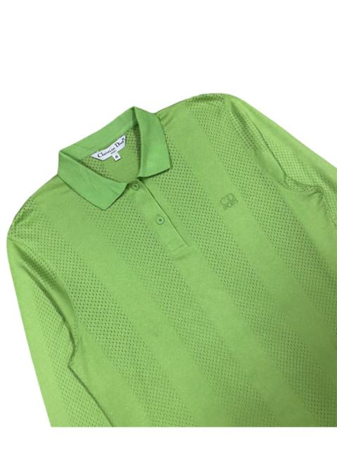 Other Designers Vintage - Vtg 🔥Christian Dior Sports Mesh Cotton Polo Shirt