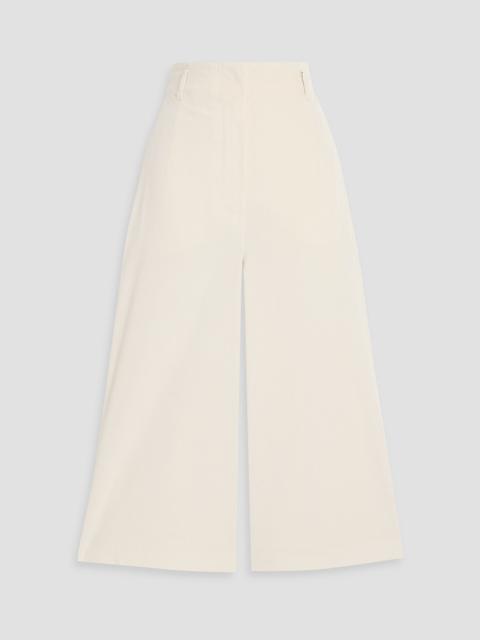 Max Mara Zenith cotton-blend corduroy culottes