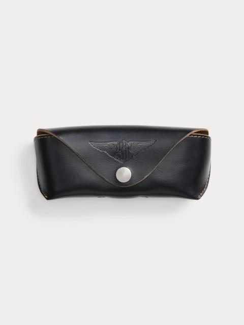 RRL by Ralph Lauren Leather Eyeglass Case