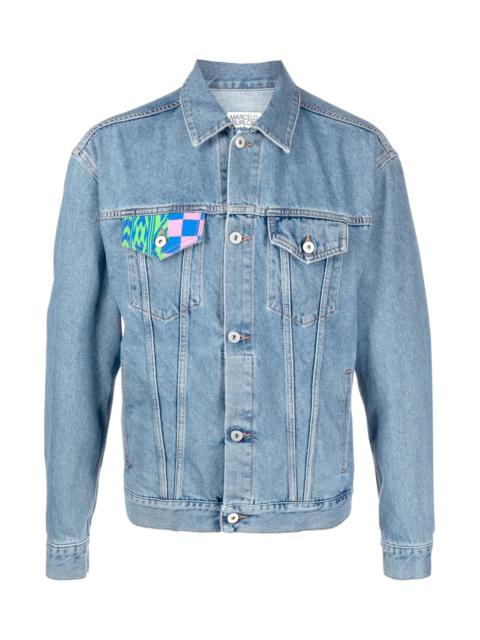 Marcelo Burlon County Of Milan MIX&MATCH DENIM JACKET