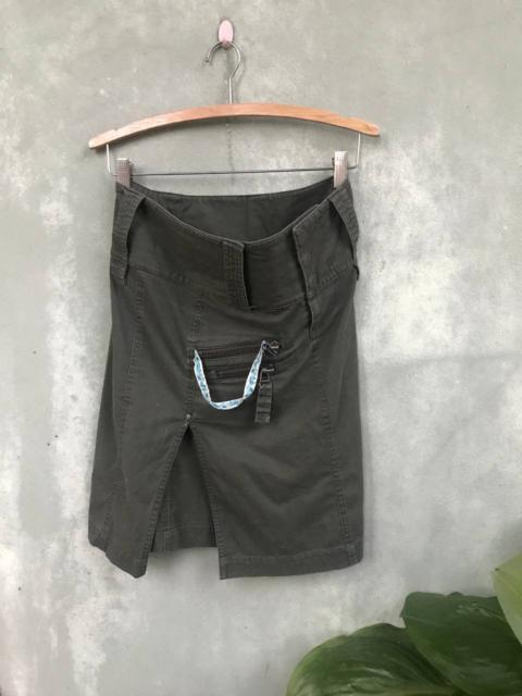 Diesel Diesil army green skirt