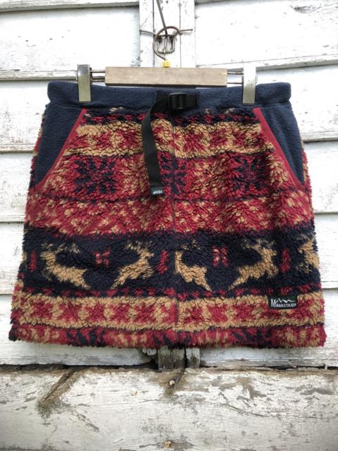 Other Designers Manastash - Manastash Hemp Deep Pile Navajo Print Outdoor Skirt