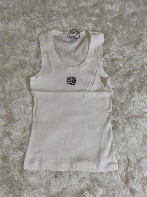 Loewe Loewe white crop top