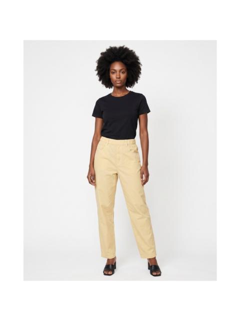 Brunello Cucinelli Brunello Cucinelli Women'S Light Yellow Cotton Trousers