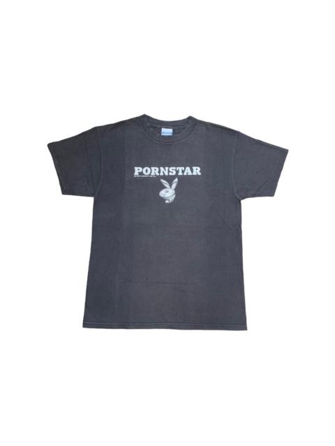 Other Designers Vintage 90s Porn Star Faded Black Film Reel Bunny Promo Tee