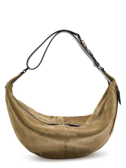 Lemaire Lemaire Quiver Clip Suede Shoulder bag