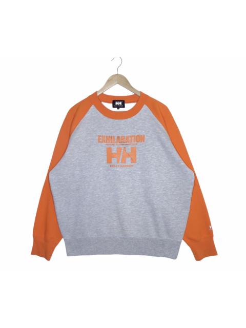 Other Designers Vintage - Vintage Helly Hansen sweatshirt big logo multicolors