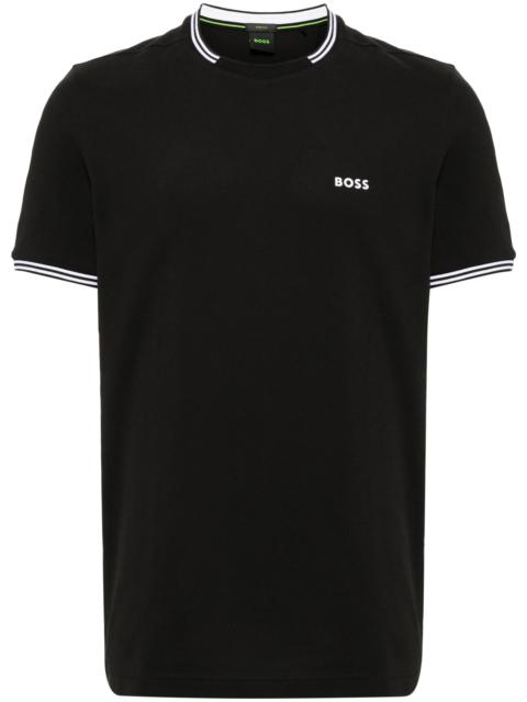 BOSS Boss Logo-patch Crew Neck T-shirt
