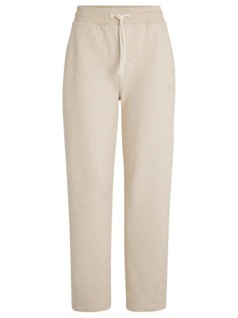 BOSS CROPPED TRACKSUIT BOTTOMS WITH DOUBLE B MONOGRAM