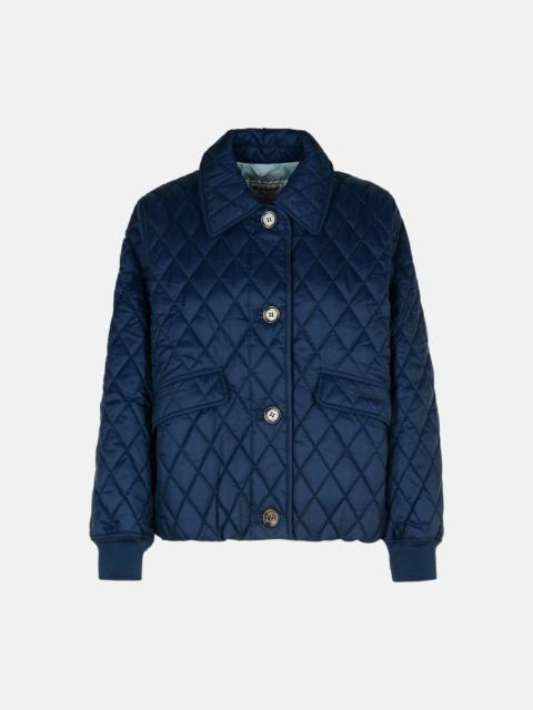 'ALEXA' NAVY POLYAMIDE JACKET