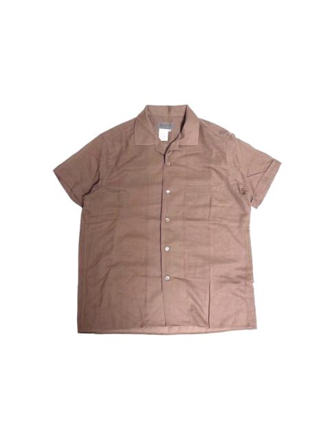 Yohji Yamamoto Yohji Yamamoto Pour Homme Mainline Pink Wool Short Sleeve Shirt
