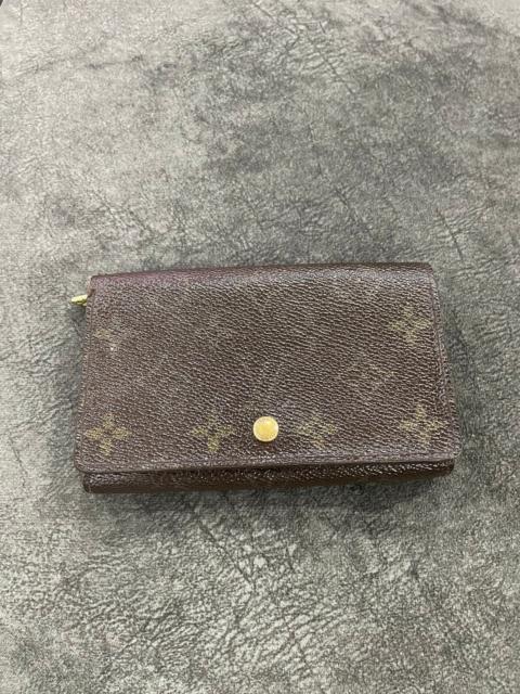 Louis Vuitton Authentic LOUIS VUITTON Monogram Porte Tresor Zip