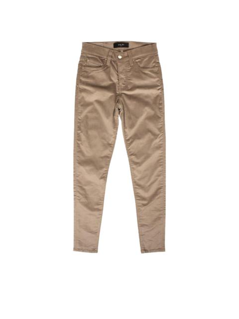 AMIRI Velour Skinny Back Slack Pants