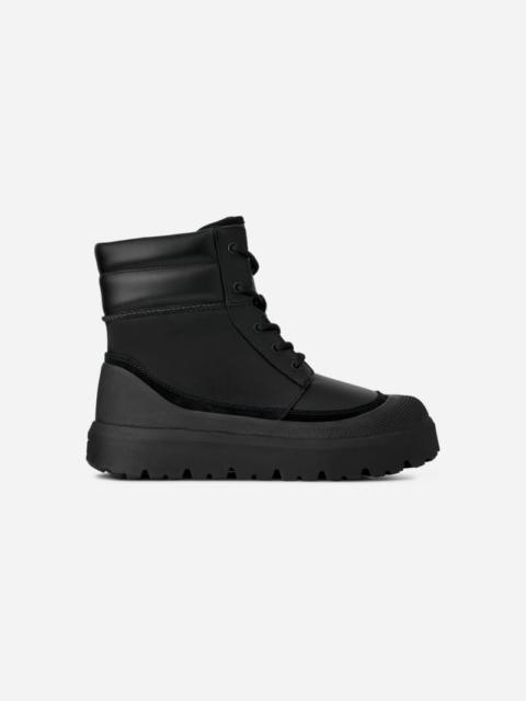 UGG ® Men's Neumel High Weather Hybrid Leather Classic Boots in Black/Black