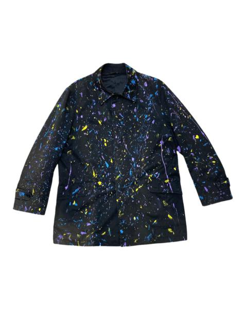 Yohji Yamamoto Yohji Yamamoto A.A.R Long Jacket Splatter Paint Custom Logo