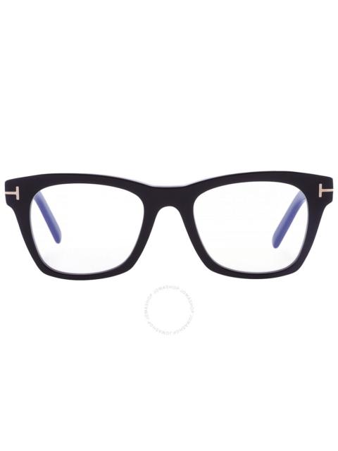 Tom Ford Blue Light Block Square Men's Eyeglasses FT5886-B 001 52