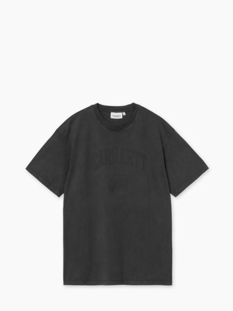 Carhartt CARHARTT WIP S/S FADED POND CORPS T-SHIRT HEAVY STONE WASH BLACK