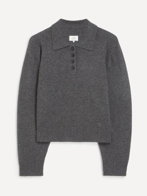 Loulou de Saison Homere Cashmere Polo Jumper