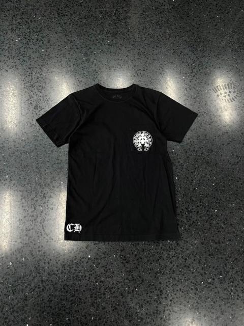 Chrome Hearts Chrome Hearts Horseshoe Cemetery Cross Short Sleeve T-shirt Black