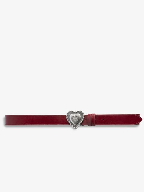 Zadig & Voltaire Santa Fe Crush Belt