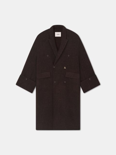AERON LIORA
Oversized double-breasted wool-blend coat