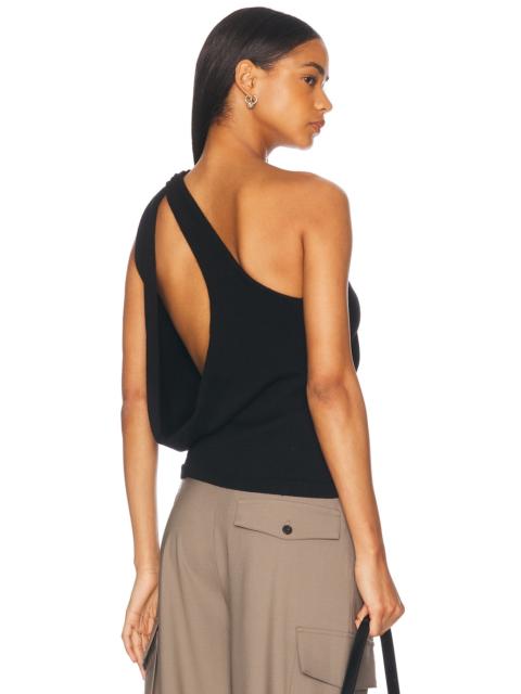 RÓHE Sculptural Open Back Top