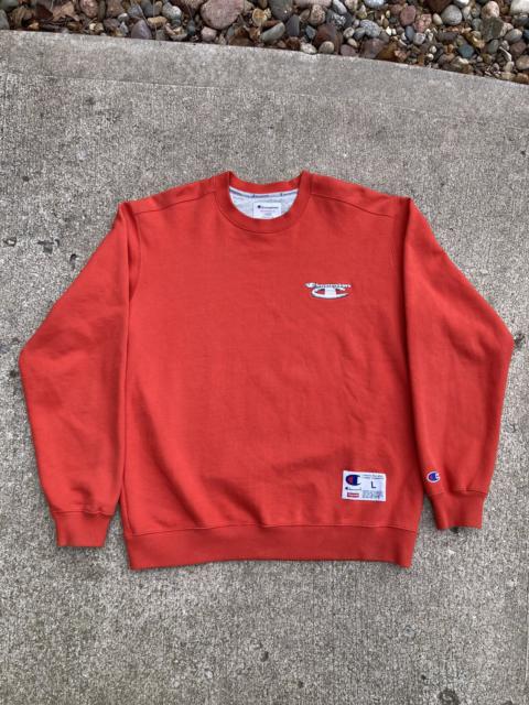 Supreme Supreme Champion 3D Metallic Crewneck FW18 Red