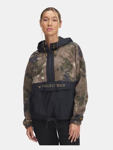 Under Armour Women's Project Rock Turbo Fleece Veterans Day Pullover
