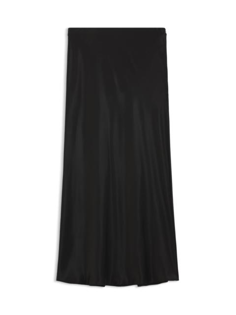 BOSS REGULAR-FIT MAXI SKIRT IN SATIN