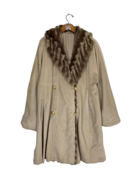 Other Designers Rare‼️ Vintage CALW Cashmere Fur Coat Parka Made West Germany